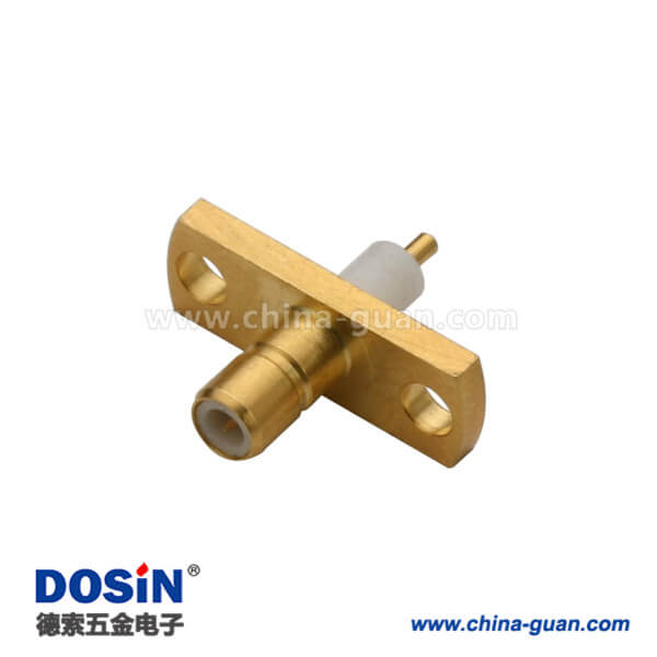 626-0222 smb兩孔法蘭盤母頭系列射頻同軸連接器