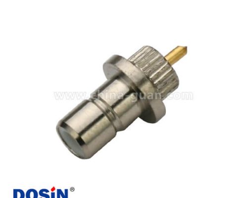 SMB有線電視頭RF連接器直式焊接母頭