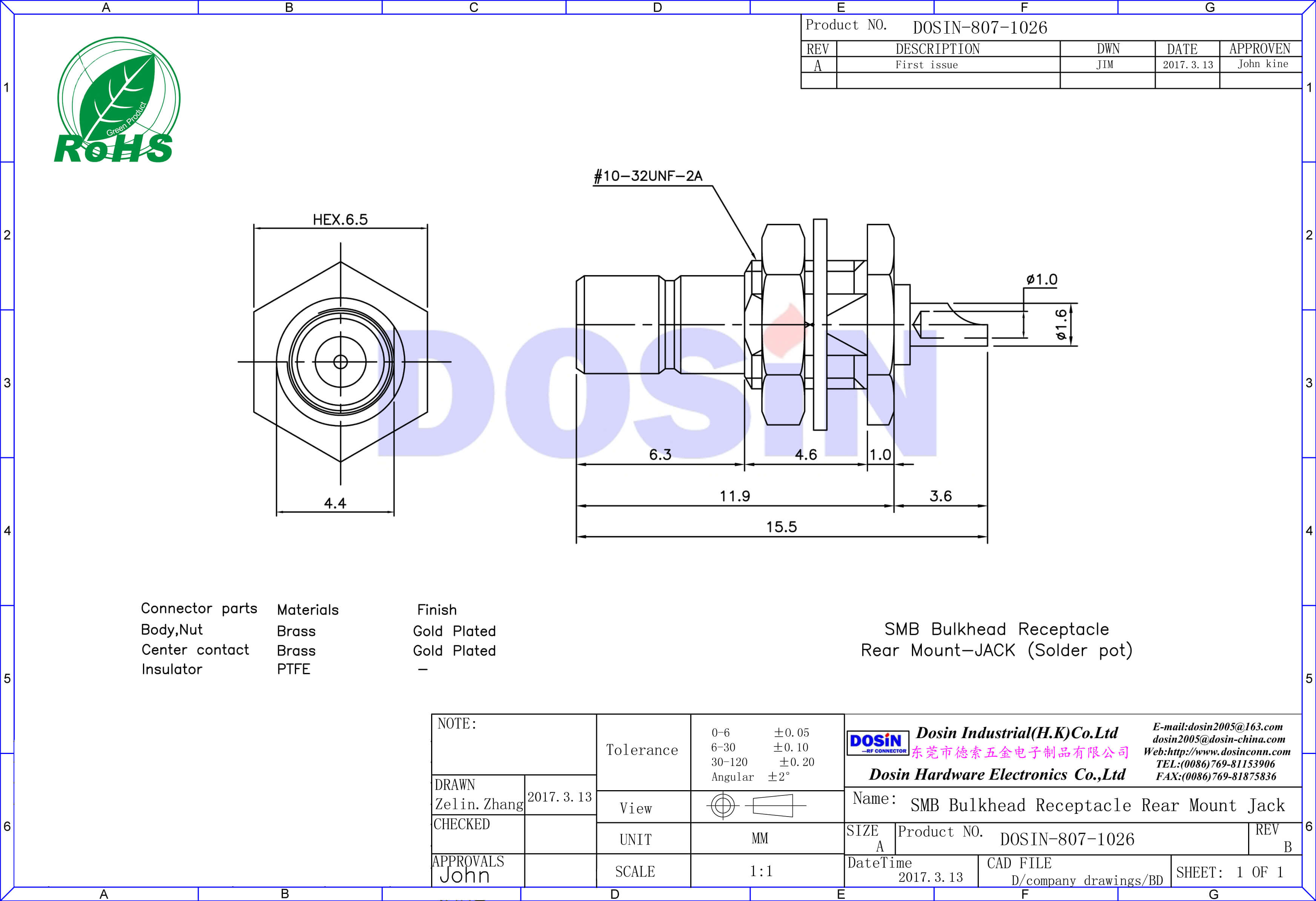 smb直式母頭有線(xiàn)電視頭穿墻面板安裝