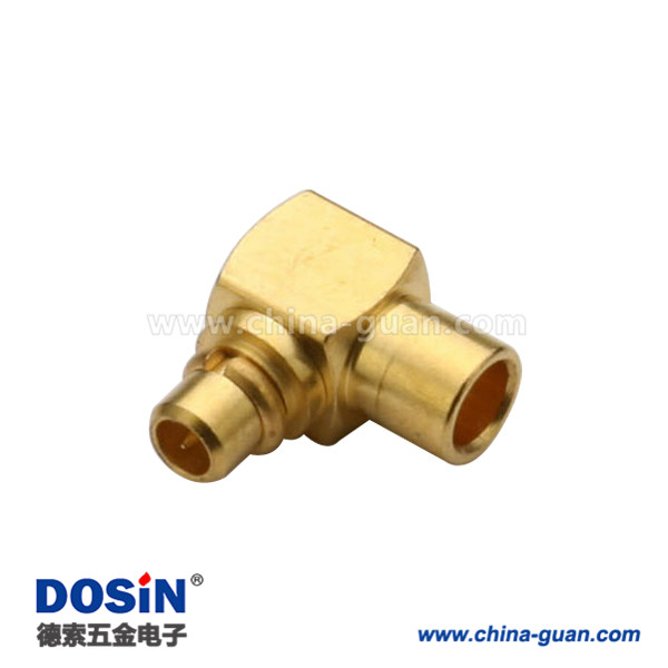 DOSIN-809-1509 mmcx連接器彎式焊接公頭有線電視同軸線纜UT085