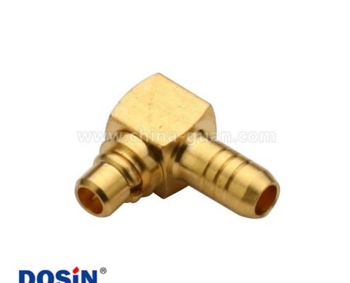 mmcx彎式連接器壓接公頭射頻同軸連接線RG316