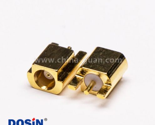 貼片mcx射頻接頭母頭直式鍍金接PCB板