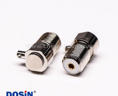 10-2 uhf彎式接頭母頭前鎖板端穿墻UHF-SL16-KW33