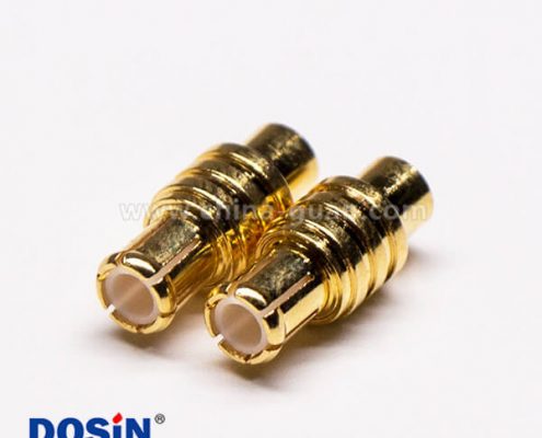 10-3 MCX插頭180度直式公頭接線焊接