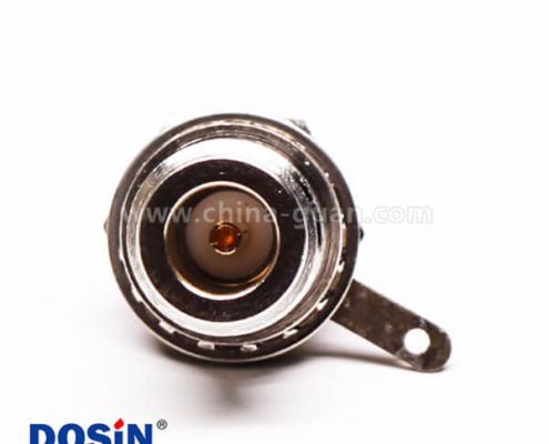 uhf母頭單邊前鎖穿墻直式UHF-KY板端連接器