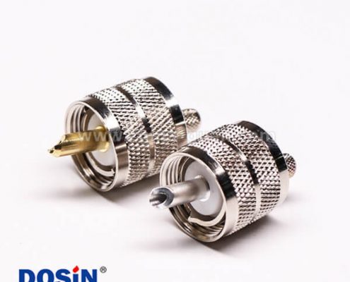 uhf連接器公頭直式壓接式UHF-C-J5接線(xiàn)