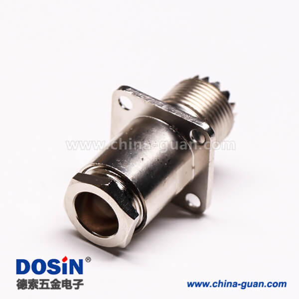 23-1 uhf母頭法蘭安裝UHF-KF7直式接面板