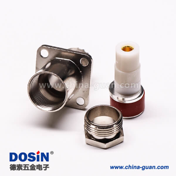 23-3 uhf母頭法蘭安裝UHF-KF7直式接面板