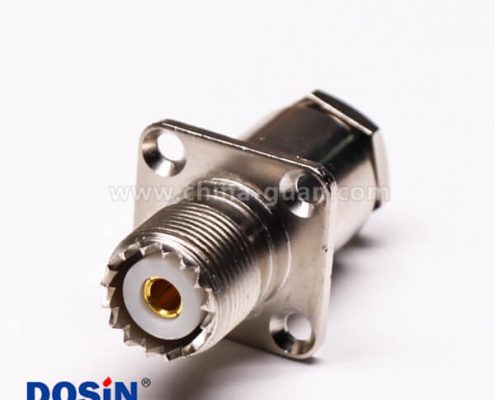 23 uhf母頭法蘭安裝UHF-KF7直式接面板