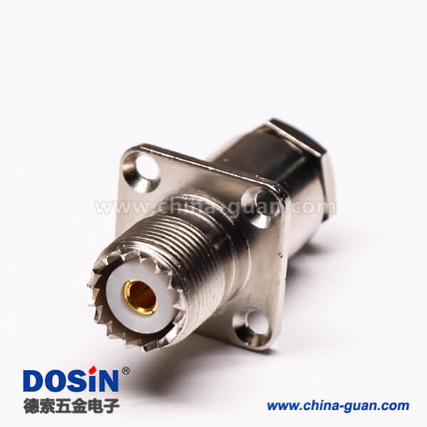 uhf母頭法蘭安裝UHF-KF7直式接面板