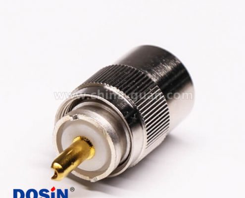 29-1 uhf公頭連接器焊接直式接線UHF-SL16-T13