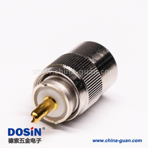 29-1 uhf公頭連接器焊接直式接線UHF-SL16-T13