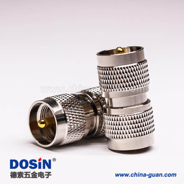 36-2 UHF轉(zhuǎn)接頭直式UHF-JJ公轉(zhuǎn)公同軸電纜