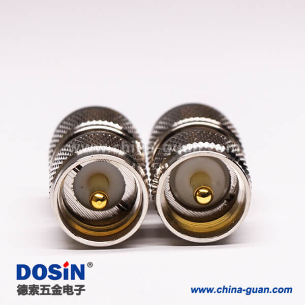 36-3 UHF轉(zhuǎn)接頭直式UHF-JJ公轉(zhuǎn)公同軸電纜