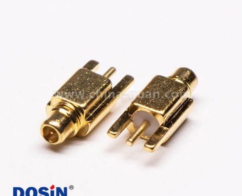 MMCX插座接PCB板鍍金沉板直式公頭