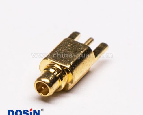 MMCX插座接PCB板鍍金沉板直式公頭