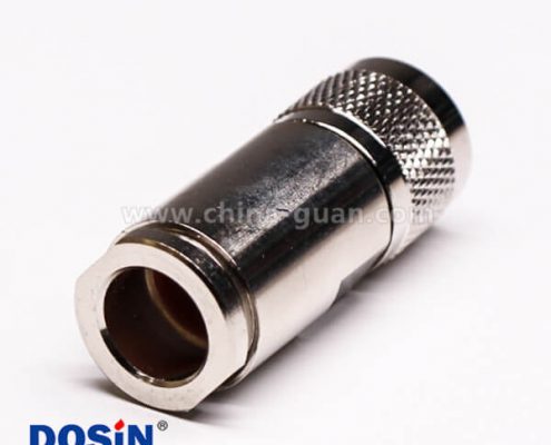 優(yōu)質(zhì)射頻同軸連接器N型直式公頭螺母鎖緊