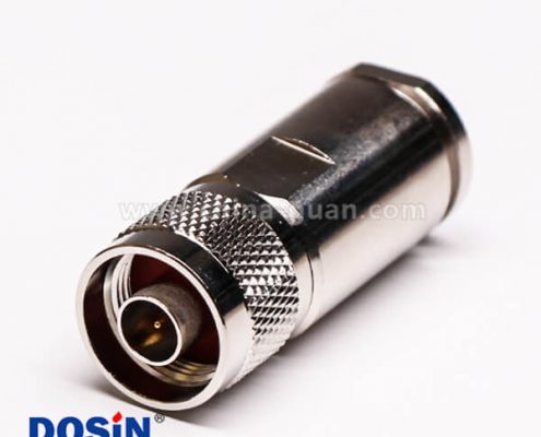 優(yōu)質(zhì)射頻同軸連接器N型直式公頭螺母鎖緊