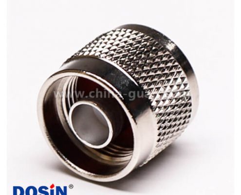 54 N型射頻同軸連接器系列直式公頭公針焊接式接線