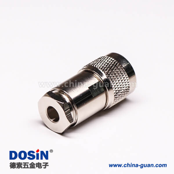 7-1 uhf公頭連接器同軸接線纜直式金針UHF-50KY