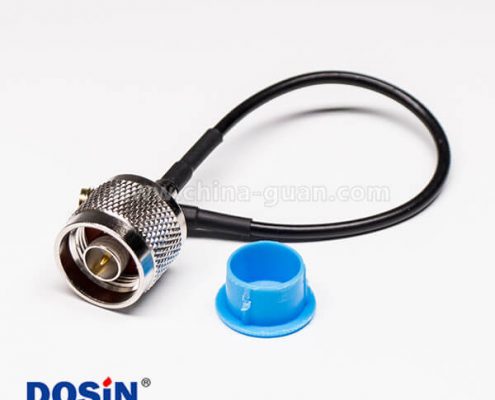 SMA同軸線接頭直式母頭轉(zhuǎn)N公頭接RG174組裝線材