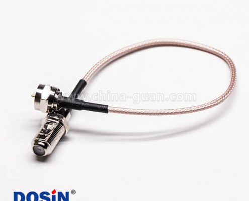 F頭同軸線直式180度公頭轉(zhuǎn)母頭接RG179線