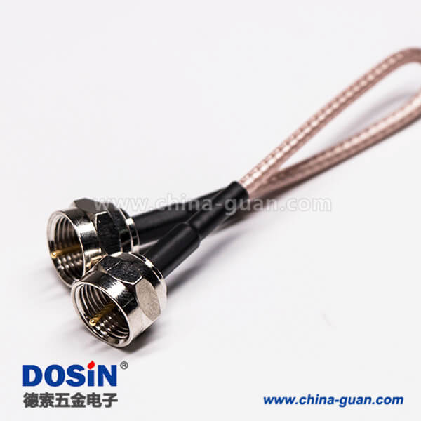 SMA接口的同軸線180度公頭轉(zhuǎn)SMA 公頭組裝線材