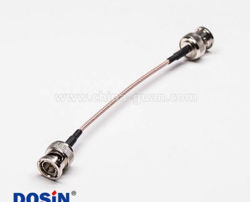 雙BNC頭同軸線直式公轉(zhuǎn)接射頻同軸線RG179