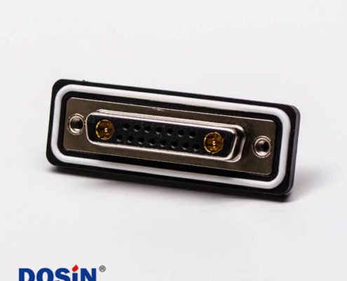 防水db頭17w2母頭直式大電流連接器焊接