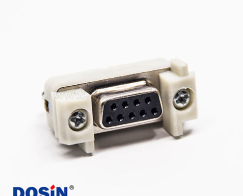 d-sub 9針插座180度母頭直式插板接PCB板