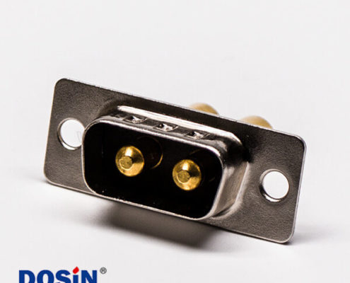 D SUB 2W2 連接器焊線式長(zhǎng)體30A車針直式公頭