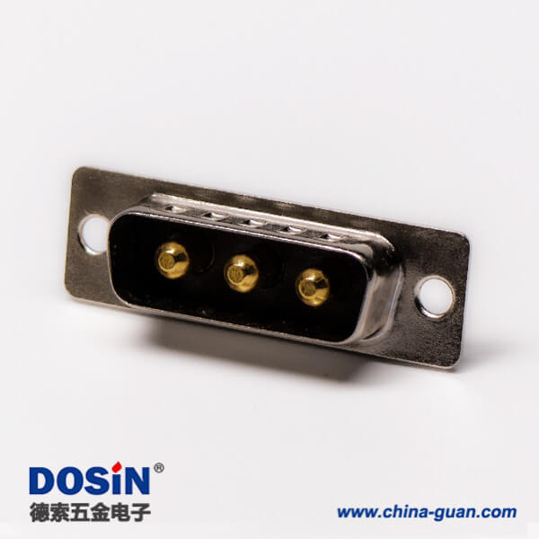 D SUB大電流接頭3W3公座插板式接PCB板