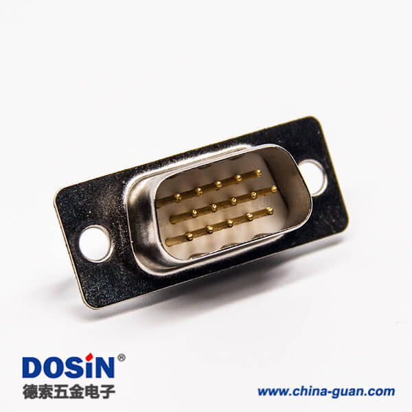 8 D sub車針連接器直式公頭9針焊接式接線