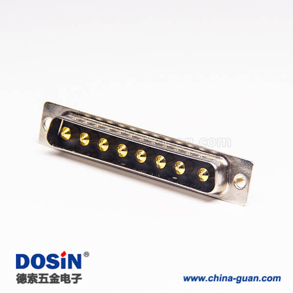 d-sub 8w8連接器直式公頭焊接式接線車針