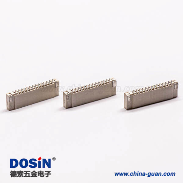 14-5 1.0 fpc連接器臥式14pin無鎖雙面接觸2.0H接PCB