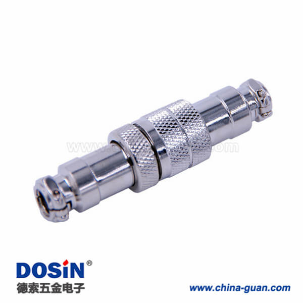 15-2 8芯航空插頭連接器防水IP55公母對(duì)接電子連接器