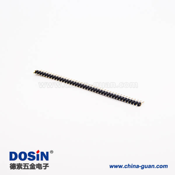 29-1 單排針2.54單塑40pin直式180度長(zhǎng)11.5mm插板