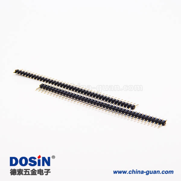 29-2 單排針2.54單塑40pin直式180度長(zhǎng)11.5mm插板