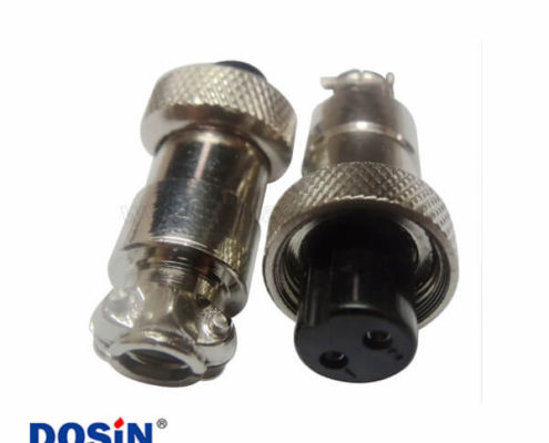 GX12-2芯母頭航空頭對(duì)接式直式金屬連接器10個(gè)