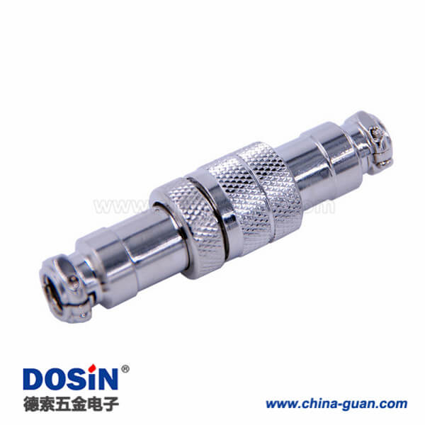 9-2 防水航空插頭GX16 2芯直式電纜連接器