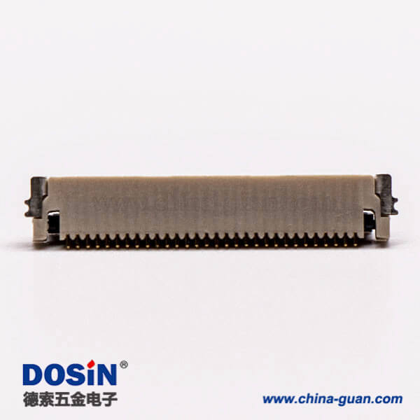 9-3 FPC0.5 30針插座抽屜式上接觸焊接H1.2