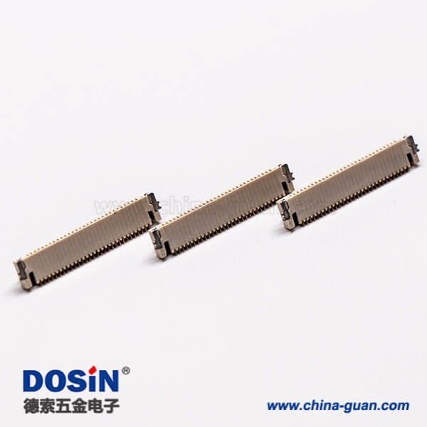 9-5 FPC0.5 30針插座抽屜式上接觸焊接H1.2