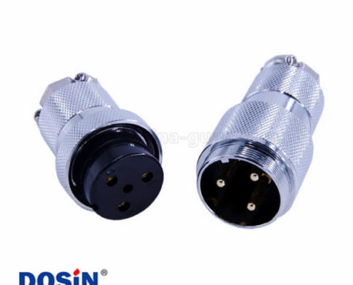 GX30-3芯航空插頭連接器公頭母頭對接型直式插頭2套