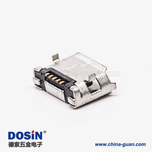 手機micro usb接口封裝B型DIP 5.65 手機micro usb接口封裝B型DIP 5.65