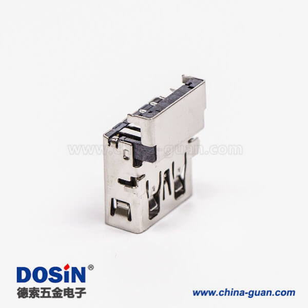 usb3.0接口黑色膠芯彎式母座沉板貼板加高接板 usb3.0接口黑色膠芯彎式母座沉板貼板加高接板