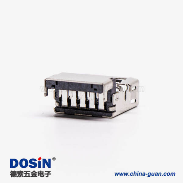 usb3.0接口黑色膠芯彎式母座沉板貼板加高接板 usb3.0接口黑色膠芯彎式母座沉板貼板加高接板