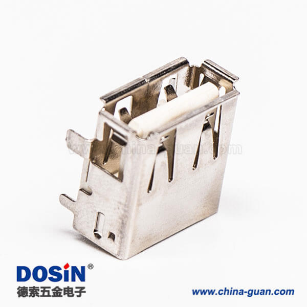 彎頭usb母頭type a型連接器四腳插板彎頭 彎頭usb母頭type a型連接器四腳插板彎頭