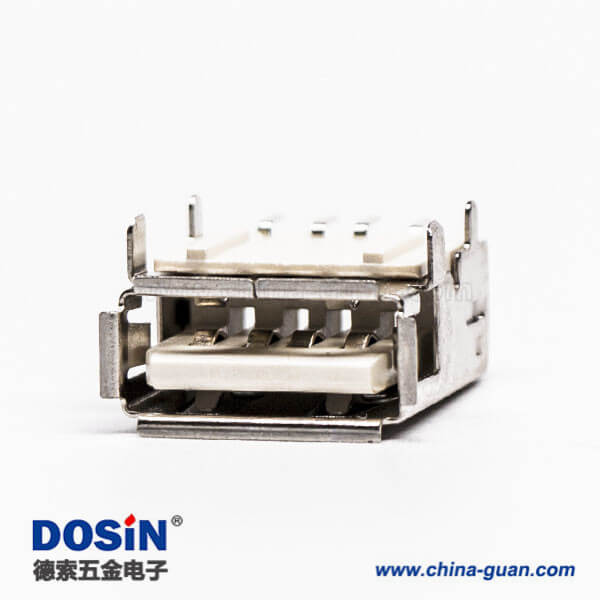 彎頭usb母頭type a型連接器四腳插板彎頭 彎頭usb母頭type a型連接器四腳插板彎頭