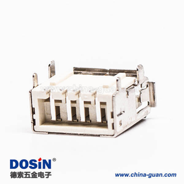 彎頭usb母頭type a型連接器四腳插板彎頭 彎頭usb母頭type a型連接器四腳插板彎頭