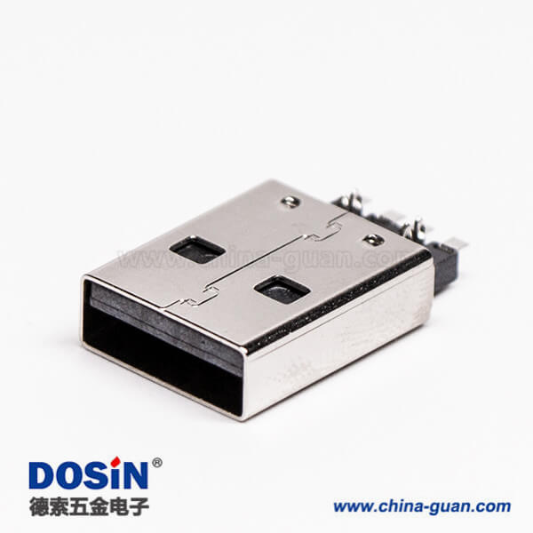 usb公頭沉板彎式Type a 2.0接頭沉板 usb公頭沉板彎式Type a 2.0接頭沉板